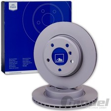 2X ATE BREMSSCHEIBEN VORNE 282,5mm INNENBELÜFTET PASSEND FÜR PORSCHE 911