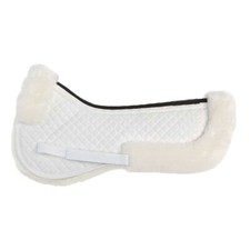 % Kavalkade Sattelunterlage m. Lammfell weiß/weiß -UVP €135,90 - NuddelHof -NH