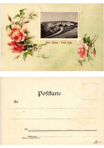 Cpa litho drei - cpa, ak
