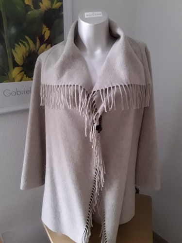 Damen cape mit fransen 38 - damen, gr.
