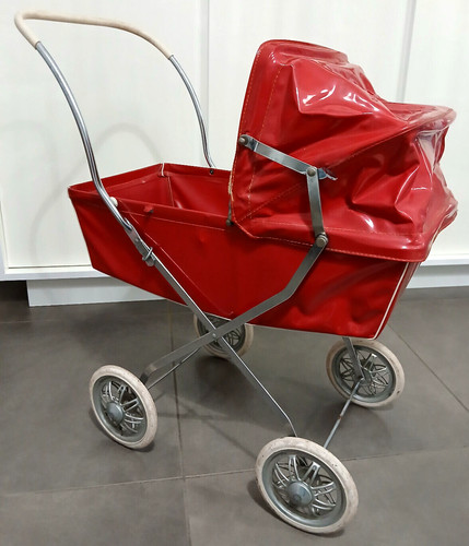 Kinderwagen puppenwagen rot - puppenwagen,