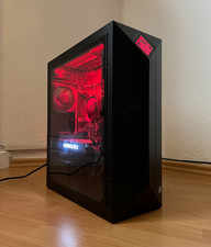 Windows 11 Top Gaming PC RTX2060 i5-9400f WLAN 16GB DDR4 NVME SSD HP OMEN RGB BT