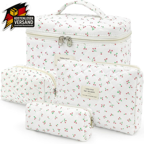 4er kosmetiktasche set - kosmetiktasche, damen