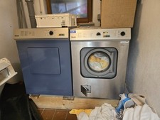 Gewerbe Waschmaschine Miele WS5073 und Trockner Miele T6185