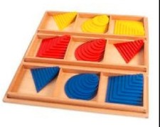 Montessori Kreise Dreiecke und