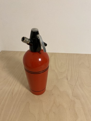 Alte sodaflasche vintage rot - sodaflasche,