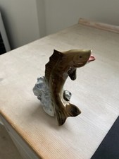 Porzellan Fisch  Forelle von Gräfenthal