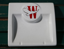 Sehr grosser WINSTON Aschenbecher aus Keramik 20 cm x 20 cm. TOP