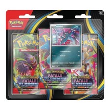 Fatale Flammen 3-Pack Blister Sniebel Deutsch Pokemon Neu OVP Sealed