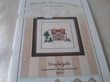 LKE Liebevolle Kreuzstichentwürfe, DORFIDYLLE Heft 2, Anleitungen 5 Motive