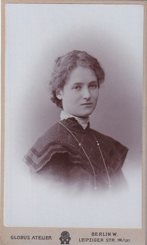 Cdv damenportrait berlin - cdv,