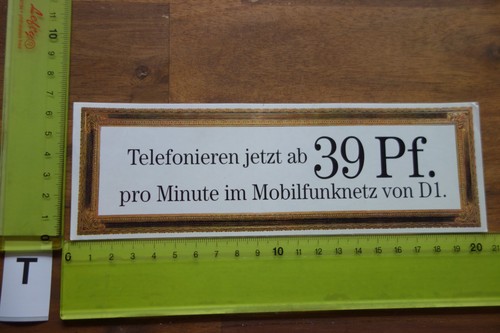 Alter aufkleber telefon handy - telefon,
