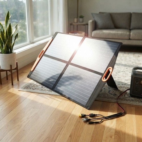 Kompaktes 60w solar ladegerät - kompaktes,