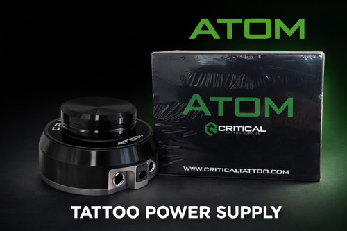 Critical atom tattoo - atom,