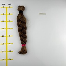 Europäisches Echthaar Rohhaare   hellblond mind.100 Gr 30-35cm - 300325111