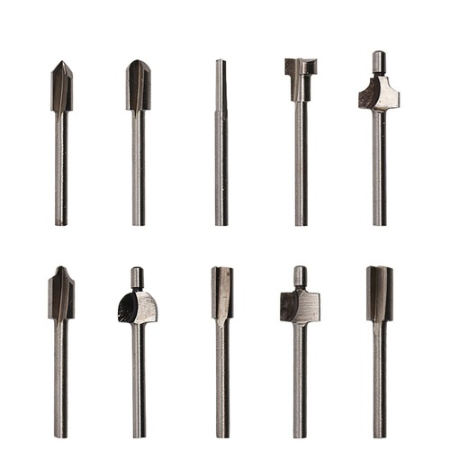 Tlg hss fräser - 10, fräser-set