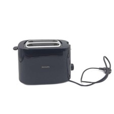 Philips HD258190 Toaster Brötchenaufsatz 8 Bräunungsstufen schwarz Kompakt