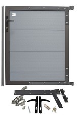 WPC XL Paneel Zauntür Tür