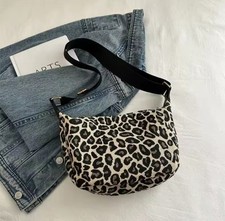 Leo Tasche Crossbody Leopardenprint Schultertasche Shopper Leopard Print Tasche