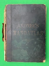 ANDREE’S HANDATLAS Richard Andree’s allgemeiner Handatlas in 86 Karten - 1881