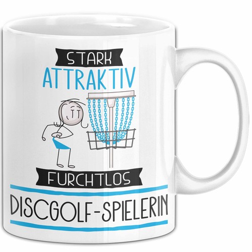 Discgolf spielerin tasse - discgolf-spielerin,