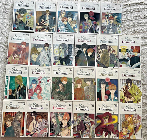 Silver diamond manga band - silver,