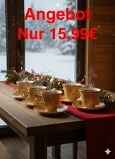 6 Teetassen Set Klein Mit 6