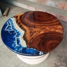 Meerblick Epoxidharz Tisch |