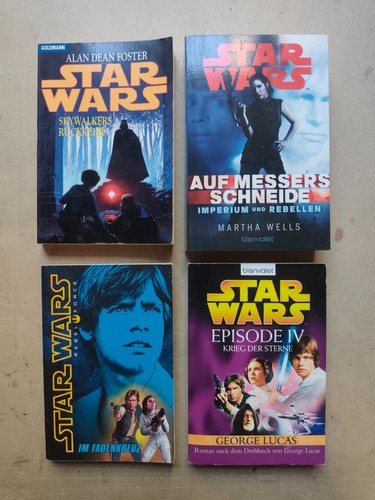Star wars taschenbuch - wars, 4x