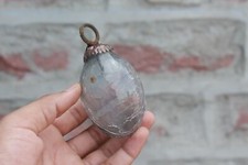 Antike klare Crackle Glas