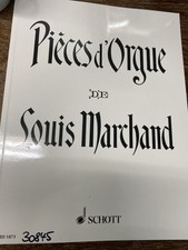Pieces d‘ Orgue de Louis Marchand Orgel Noten ED 1873