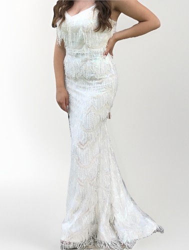 Weißes brautkleid mermaid - brautkleid, &