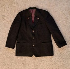 Lodenfrey München Herren Trachten Jacke Janker Gr 52 54 L Schurwolle 
