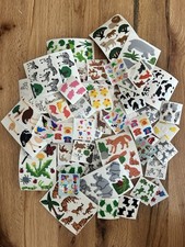 ?Buntes Sandylion Überraschungspaket 90er Jahre Stickeralbum Fuzzy Kromekote