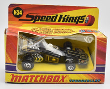 Matchbox Super Kings K34 Thunderclap schwarz STP #1. Made in England. OVP