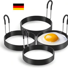 4x Spiegeleiform Edelstahl