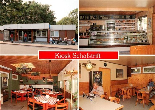 Lauenau kiosk schafstrift - lauenau,