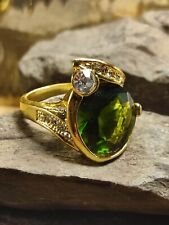 Damen Ring in Gold Gr 60 Retro