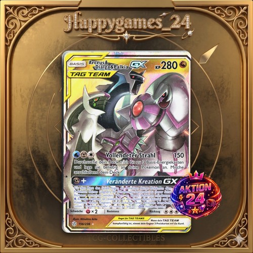 Arceus dialga palkia gx - &,