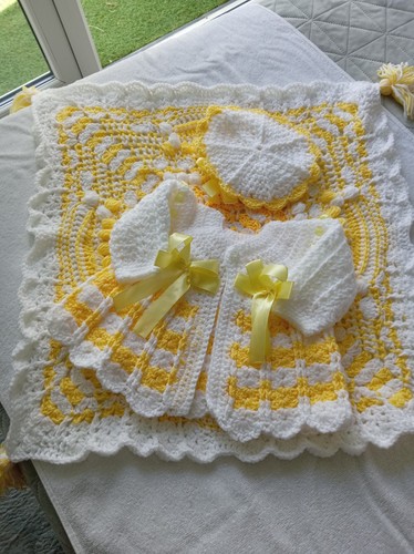 Handgehäkelte baby 3m - handgehäkelte,