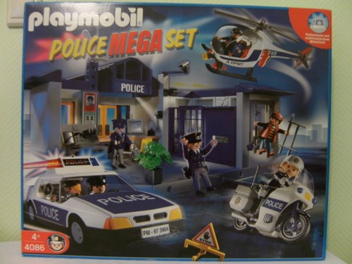 Playmobil police mega set 4086 - playmobil,