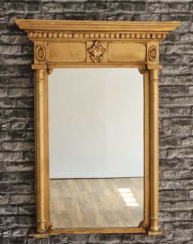 Spiegel wandspiegel eckig gold - wandspiegel,