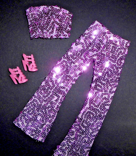 Barbie kleidung lila movie - kleidung*lila,