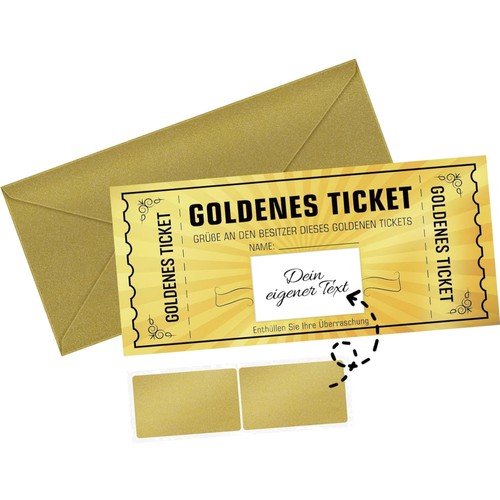 Gutschein ticket - gutschein,