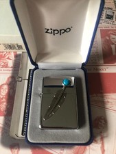 Zippo Feuerzeug 1 Sück aus meiner Sammlung--ungezündet in Verpackung. Türkis.