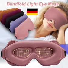 Schlafmaske schwarz - 3d,