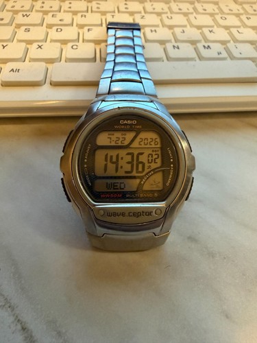 Casio wave ceptor funkuhr - casio,