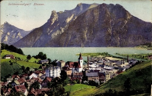 Ebensee oberösterreich - ak,