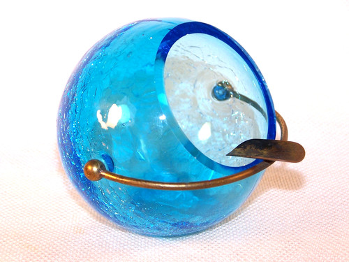 Eisglas kugel aschenbecher mit - eisglas, kugel-aschenbecher