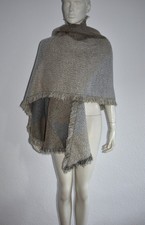 OPUS Großes Umschlagtuch - Stola - dicker Schal Erdfarben - Beige - weich - TOP